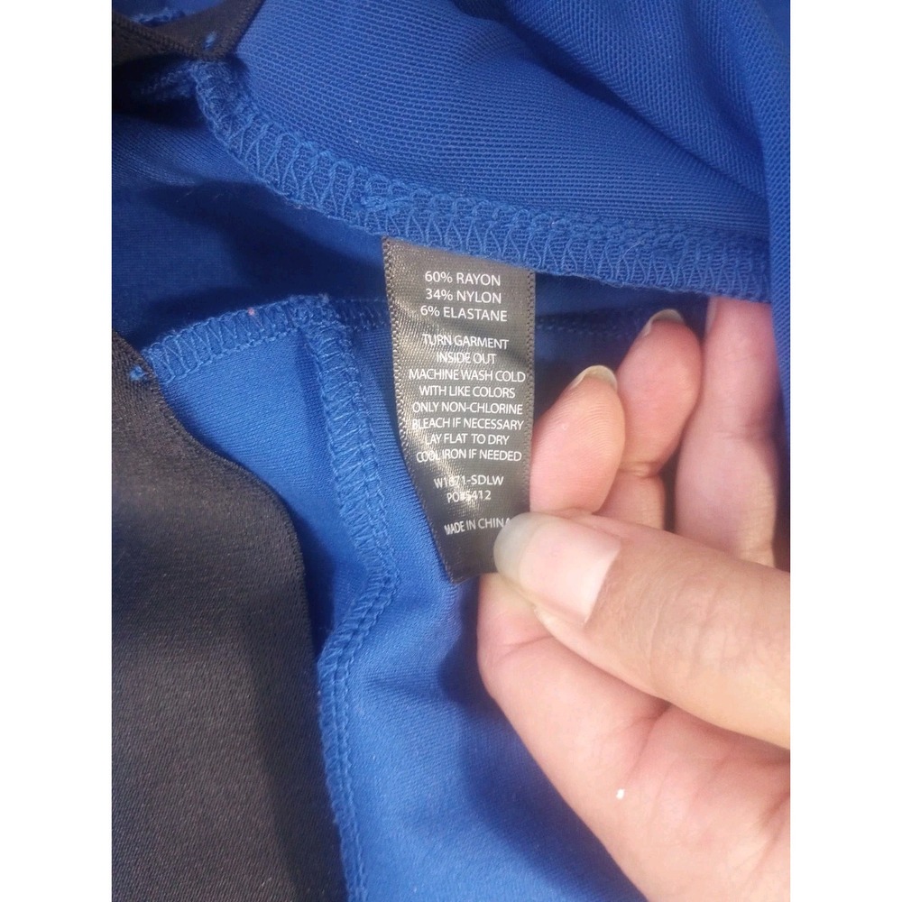 Betabrand Cobalt Blue Pull On Stretch Casual Comfy Yoga Career Work Pants XXL L - Picture 8 of 9